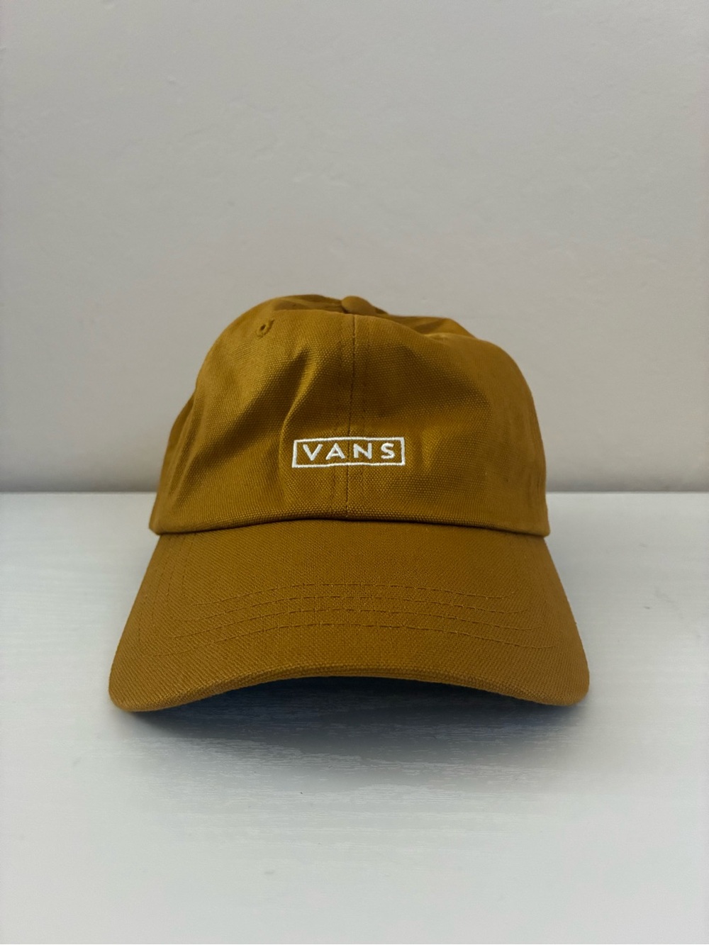 Vans Golden Brown Embroidered Logo Cap